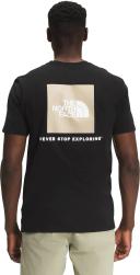 The North Face Long Sleeve Box NSE Mens Tee - TNF Black/Gravel - L