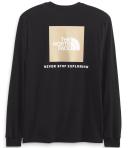 The North Face L/S Box NSE Tee, TNFBlack/Gravel / XXL