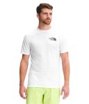 The North Face Box NSE Mens Short Sleeve Tee - TNF White/Banff Blue - XL
