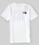 The North Face Box NSE Mens Short Sleeve Tee - TNF White/Banff Blue - XL