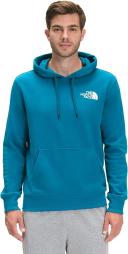 The North Face Box NSE Pullover Mens Hoodie - Aviator Navy/Horizon Red - XL