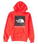 The North Face Box NSE Pullover Mens Hoodie - TNF Red/TNF Black - L