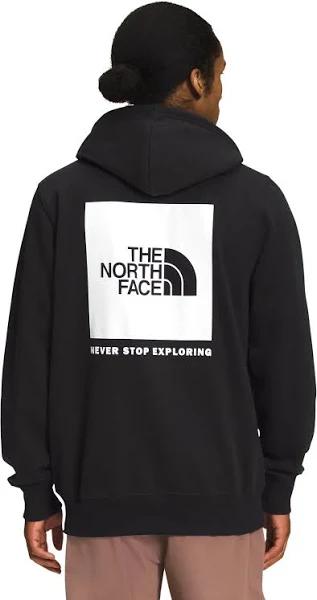 The North Face Box NSE Pullover Mens Hoodie - TNF Red/TNF Black - L