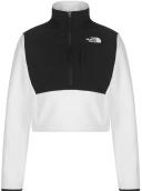 The North Face - Denali Fleece Cropped Pullover in Gardenia White