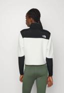 The North Face - Denali Fleece Cropped Pullover in Gardenia White