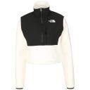 The North Face - Denali Fleece Cropped Pullover in Gardenia White