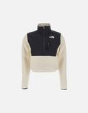 The North Face - Denali Fleece Cropped Pullover in Gardenia White