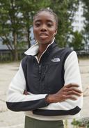 The North Face - Denali Fleece Cropped Pullover in Gardenia White