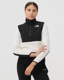 The North Face - Denali Fleece Cropped Pullover in Gardenia White
