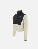 The North Face - Denali Fleece Cropped Pullover in Gardenia White