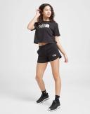 The North Face Girls' Cotton Shorts Junior - Black - XXL