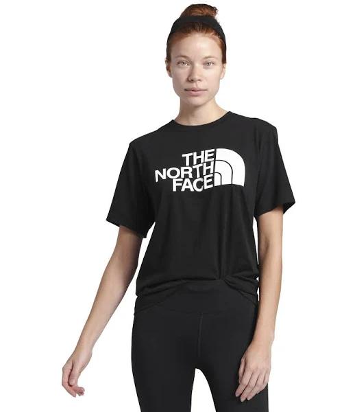 The North Face Half Dome Cotton Womens Short-Sleeve Tee - TNF Black - XS