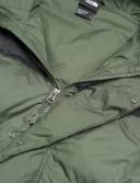The North Face Hydrenalite Down Mid Hooded Jacket Dark Green Black - M