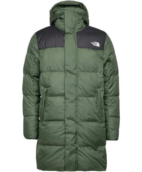The North Face Hydrenalite Down Mid Hooded Jacket Dark Green Black - M