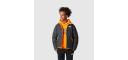 The North Face Kids Kids Orange Reversible Down Zip-Up Big Kids Jacket