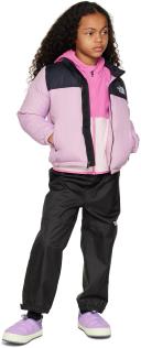 The North Face Kids Kids Purple 1996 Retro Nuptse Little Kids Down Jacket