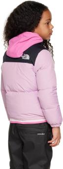 The North Face Kids Kids Purple 1996 Retro Nuptse Little Kids Down Jacket