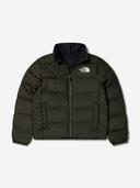 The North Face Kids Reversible North Down Jacket S (7 - 8 yrs) Khaki