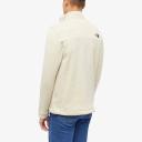 The North Face Knapsack Full Zip Fleece White Beige - S