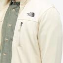 The North Face Knapsack Full Zip Fleece White Beige - S