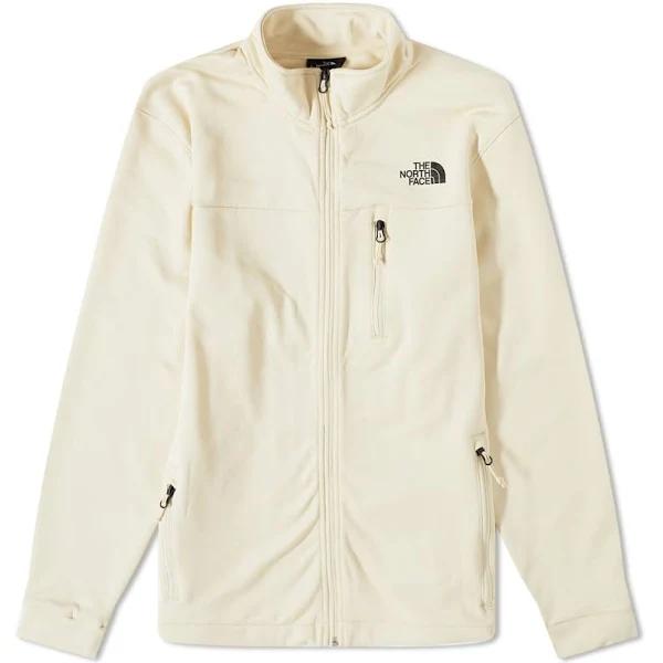 The North Face Knapsack Full Zip Fleece White Beige - S