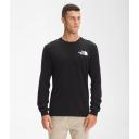 The North Face Long Sleeve Box NSE Mens Tee - Acid Yellow - 2XL