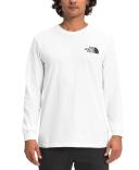 The North Face Long Sleeve Box NSE Mens Tee - TNF Black/Gravel - S