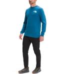 The North Face Long Sleeve Box NSE Mens Tee - TNF Black/Gravel - S