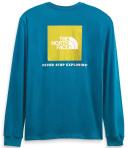 The North Face Long Sleeve Box NSE Mens Tee - TNF Black/Gravel - S