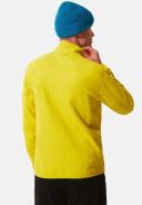 The North Face Men's 100 Glacier 1/4 Zip Fleece - Acid Yellow - L