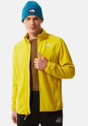 The North Face Men's 100 Glacier 1/4 Zip Fleece - Acid Yellow - L