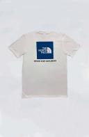 The North Face Men's Box NSE Short Sleeve T-Shirt Shady Blue, Size XL