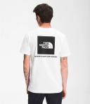 The North Face Men's Box NSE Short Sleeve T-Shirt Shady Blue, Size XL