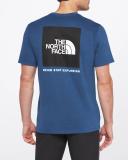 The North Face Men's Box NSE Short Sleeve T-Shirt Shady Blue, Size XL