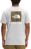 The North Face Men's Box NSE T-Shirt Light Grey Heather, Size 2XL