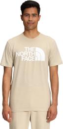 The North Face Men's Half Dome T-Shirt Gravel/White, Size Large