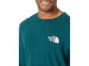 The North Face Men's Long-Sleeve Box NSE Tee Green X-Large