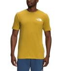 The North Face Men's Short-Sleeve Box NSE Tee, Mineral Gold / XS