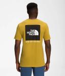 The North Face Men's Short-Sleeve Box NSE Tee, Mineral Gold / XS