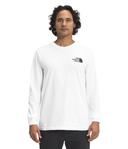 The North Face Men's Short-Sleeve Box NSE Tee, White / XS