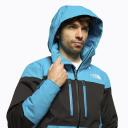 The North Face Mens Chakal Jacket Acoustic Blue/TNF Black