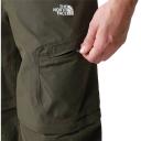 The North Face Mens Exploration Convertible Tapered Trousers New Taupe Green