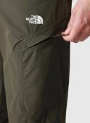 The North Face Mens Exploration Convertible Tapered Trousers New Taupe Green