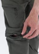 The North Face Mens Exploration Convertible Tapered Trousers New Taupe Green