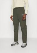The North Face Mens Exploration Convertible Tapered Trousers New Taupe Green