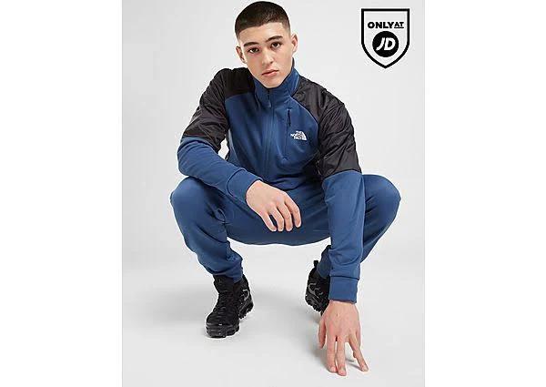 The North Face Mittellegi 1/2 Zip Sweatshirt - Blue - XL