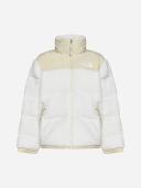 The North Face Nuptse Quilted Nylon and Polar Fleece Down Jacket