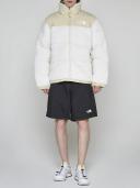 The North Face Nuptse Quilted Nylon and Polar Fleece Down Jacket