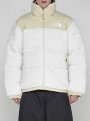 The North Face Nuptse Quilted Nylon and Polar Fleece Down Jacket
