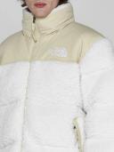 The North Face Nuptse Quilted Nylon and Polar Fleece Down Jacket
